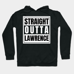 Straight Outta Lawrence Supernatural Birth Town Birth Place Papa Winchester Dean Sammy Hoodie